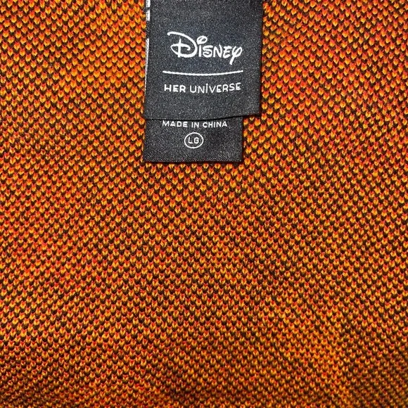 Her Universe Black and Orange Halloween Cardigan - Picture 5 of 5